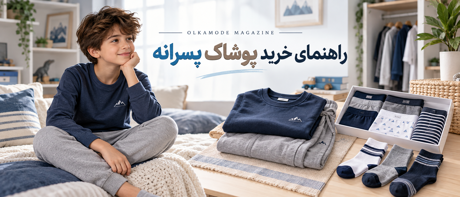 بنر مقاله راهنمای خرید پوشاک پسرانه