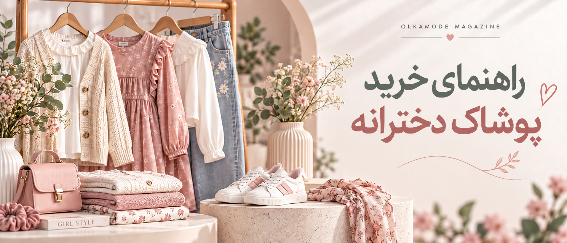 بنر مقاله راهنمای خرید پوشاک دخترانه؛ انتخاب لباس راحتی و جوراب مناسب