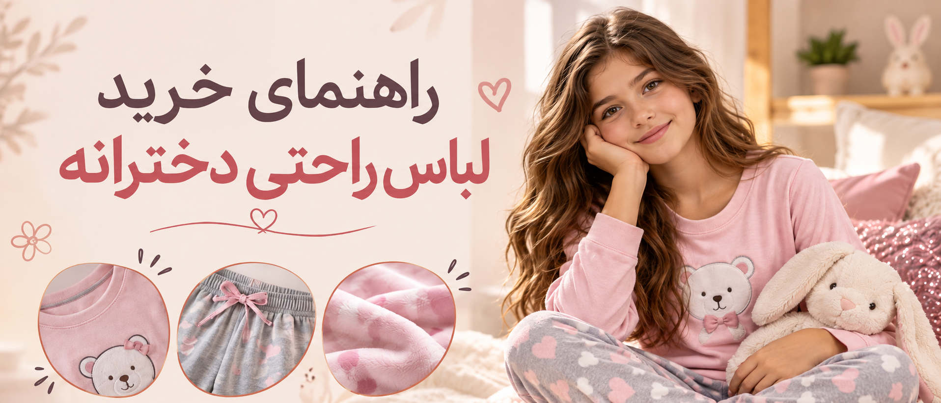 راهنمای خرید لباس راحتی دخترانه؛ انتخاب مدل، جنس و سایز مناسب