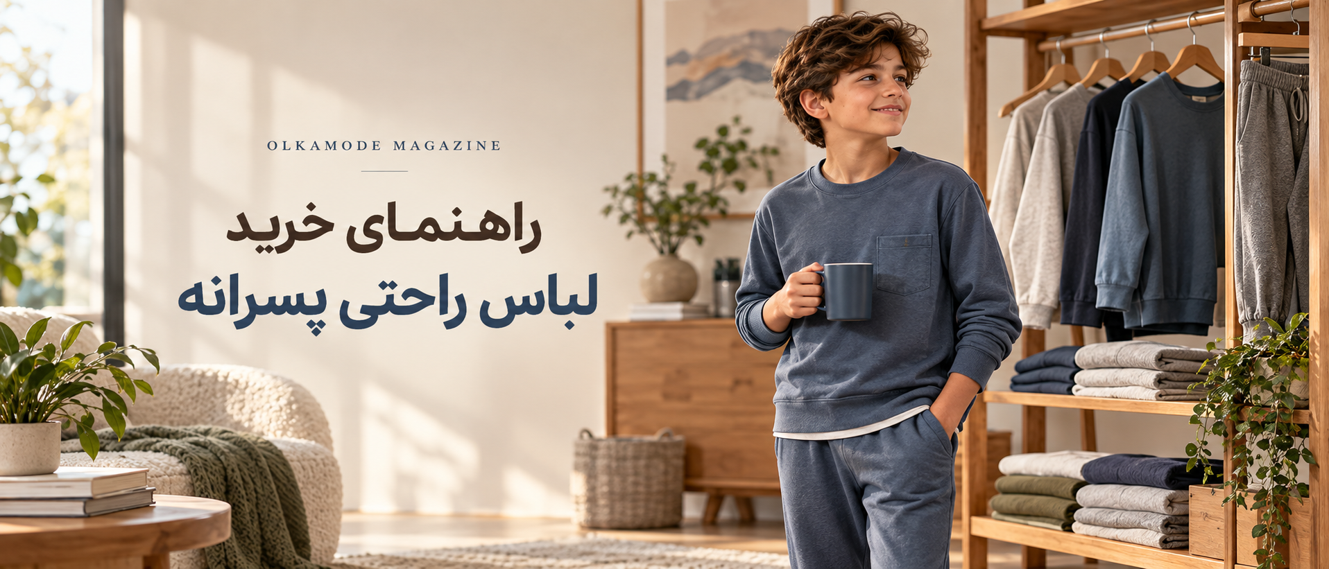 راهنمای خرید لباس راحتی پسرانه؛ انتخاب مدل، جنس و سایز مناسب